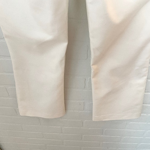 NWT Ecru Ankle Sailor Trousers Pants Off-White/Vanilla/Cream Flare Sz 4 or 6 - Picture 12 of 13